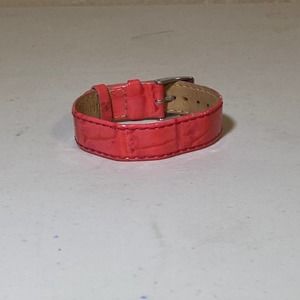 Lauren G. Adams Italian Leather bracelet Pink